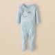 Детская пижама - слип ChildrensPlace, хлопок, 3-6 мес.
