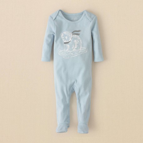 Детская пижама - слип ChildrensPlace, хлопок, 3-6 мес.