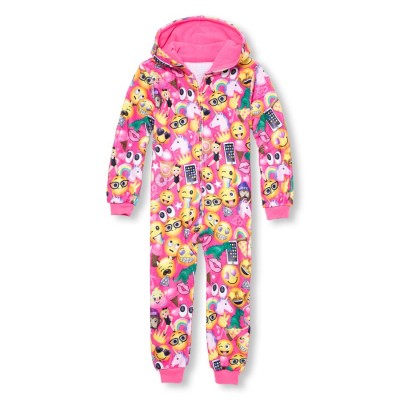 Слип "без ножек" и с капюшоном, ChildrensPlace, 7-8 лет (M), флис